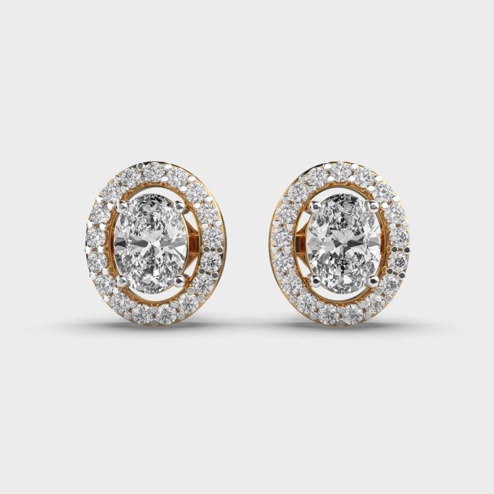 Classic Oval Lab Grown Diamond Studs