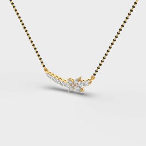 Lab Grown Diamond Mangalsutra Pendant