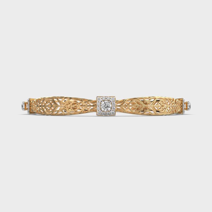 Regal Beauty Gold & Diamond Bangles