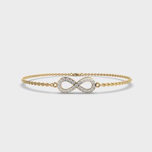 Eternity Chain Lab Grown Diamond Bracelet