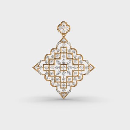 Aztec Beauty Lab Grown Diamonds Pendant