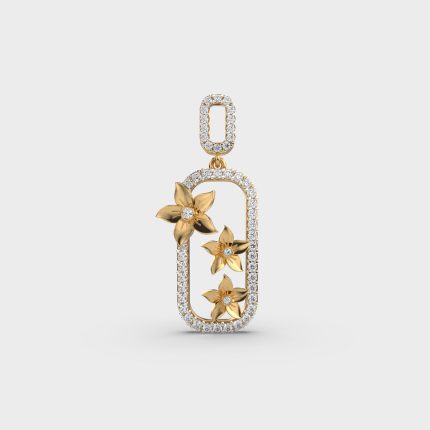 Blooming Spring Lab Grown Diamonds Pendant