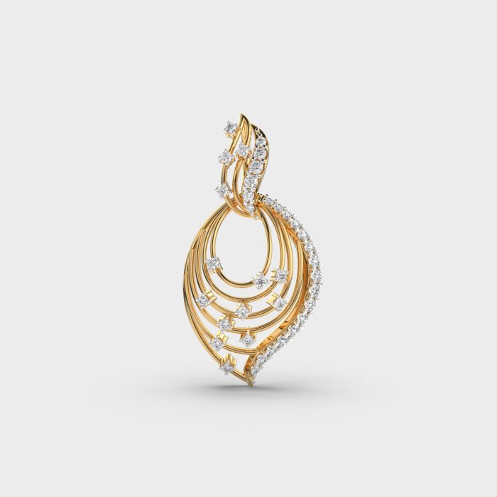 Celestial Orbits Lab Grown Diamonds Pendant