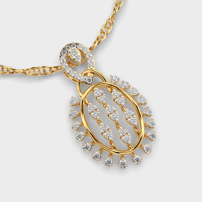 Enigmatic Luminance Lab Grown Diamonds Pendant