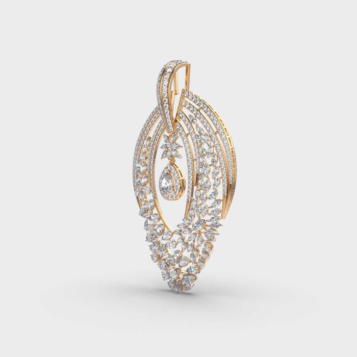 Full Bloom Lab Grown Diamonds Pendant