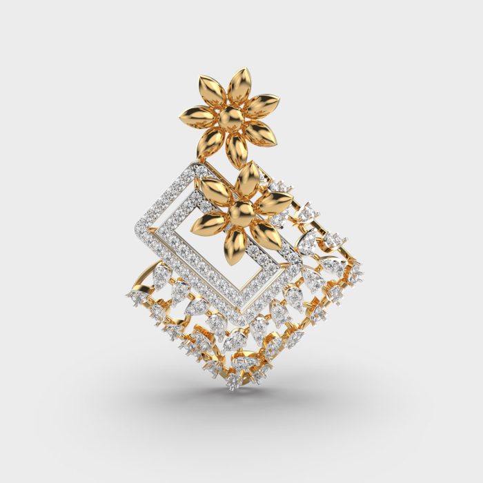 Gorgeous Diva Lab Grown Diamonds Pendant