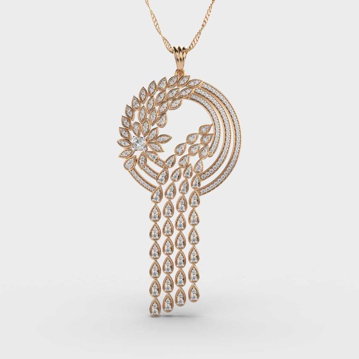 Hanging Garden Lab Grown Diamonds Pendant