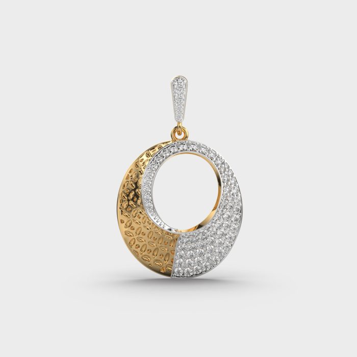 Harmonic Eclipse Lab Grown Diamonds Pendant