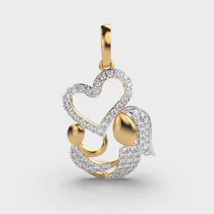 Motherhood Charm Lab Grown Diamonds Pendant