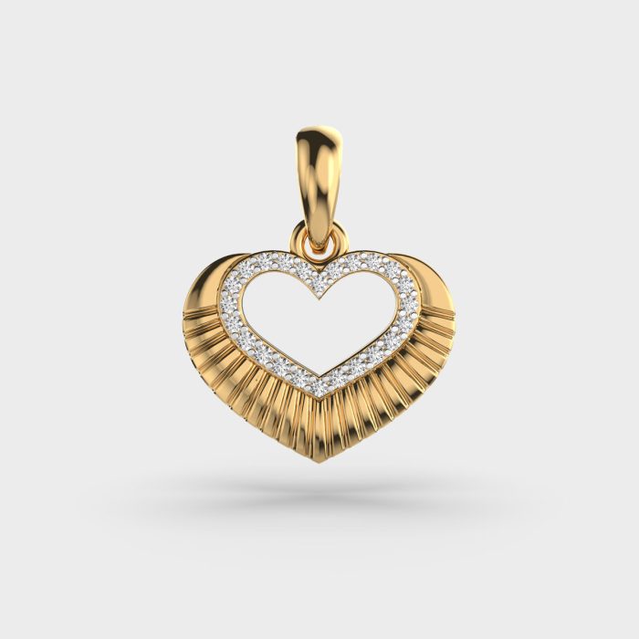 Ripples of Love Lab Grown Diamonds Pendants Jewelry