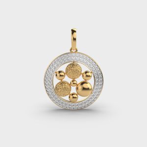 Spherical Radiance Lab Grown Diamonds Pendant Jewellery