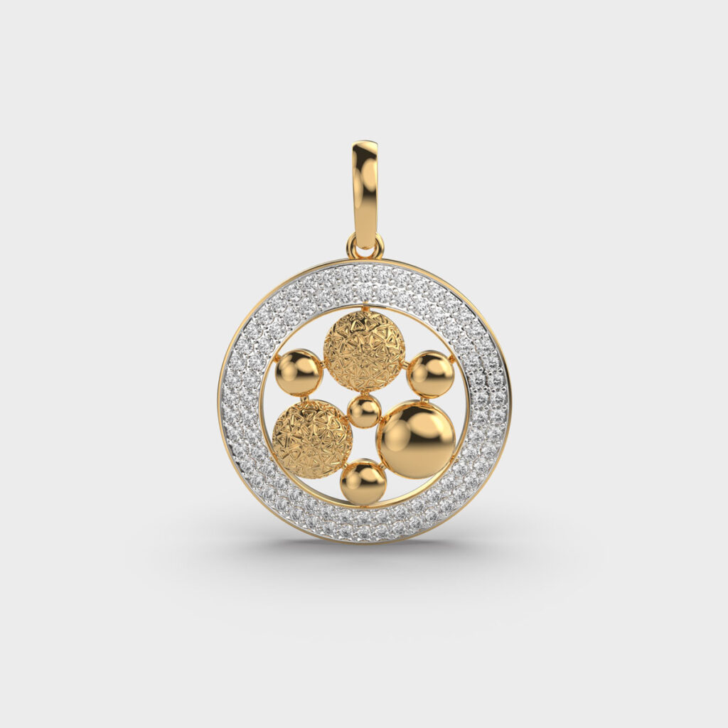 Spherical Radiance Lab Grown Diamonds Pendant Jewellery