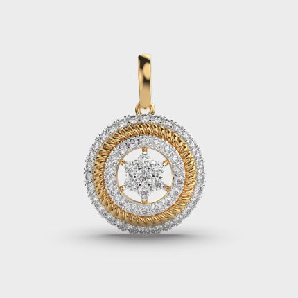 Synchronous Orbit Lab Grown Diamonds Pendant