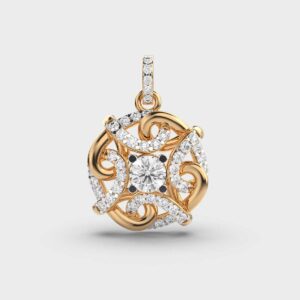 Twirling Tales Lab Grown Diamonds Pendant