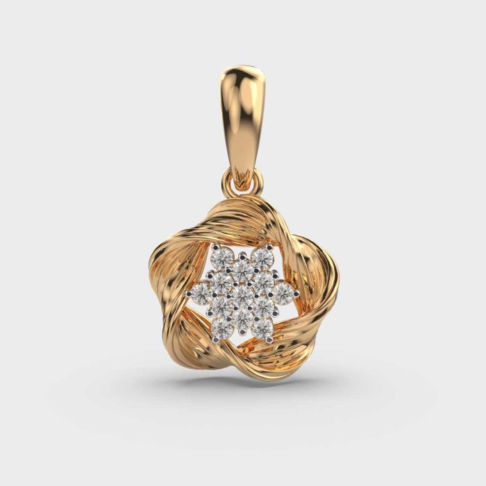 Vibrant Flora Lab Grown Diamonds Pendants