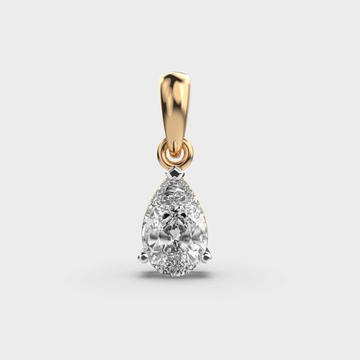 1.5 Carat Classic Droplet Lab Grown Diamonds Pendants Jewellery