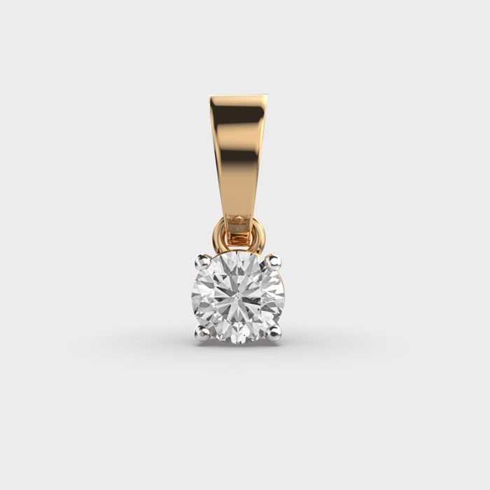 50 Cent Classic Solitaire Lab Grown Diamond Pendant