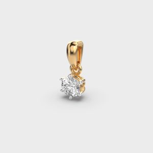 80 Cent Lab Grown Diamond Pendant