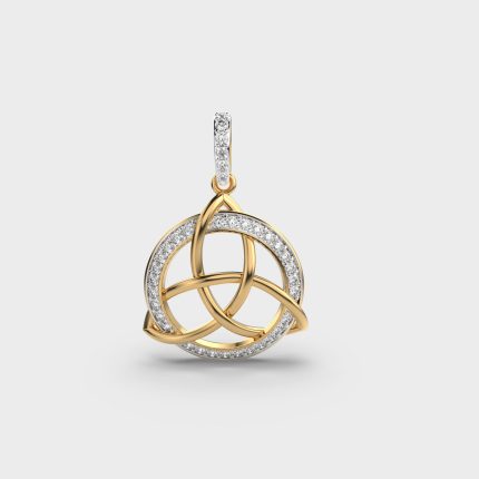 Celtic Beauty Lab Grown Diamond Pendant