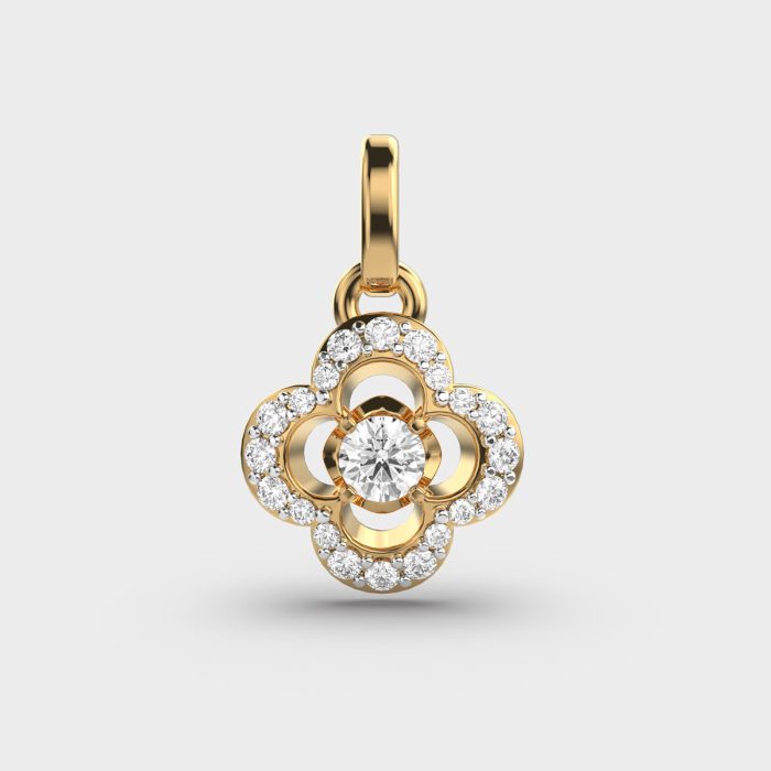 Chic Lab Grown Diamond Pendant Jewellery