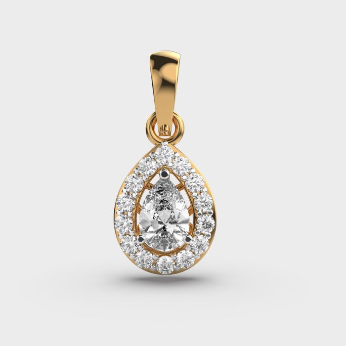 Elixir Droplet Lab Grown Diamond Pendant Jewellery