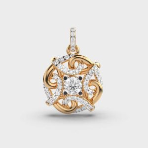 Twirling Tales Lab Grown Diamond Pendant