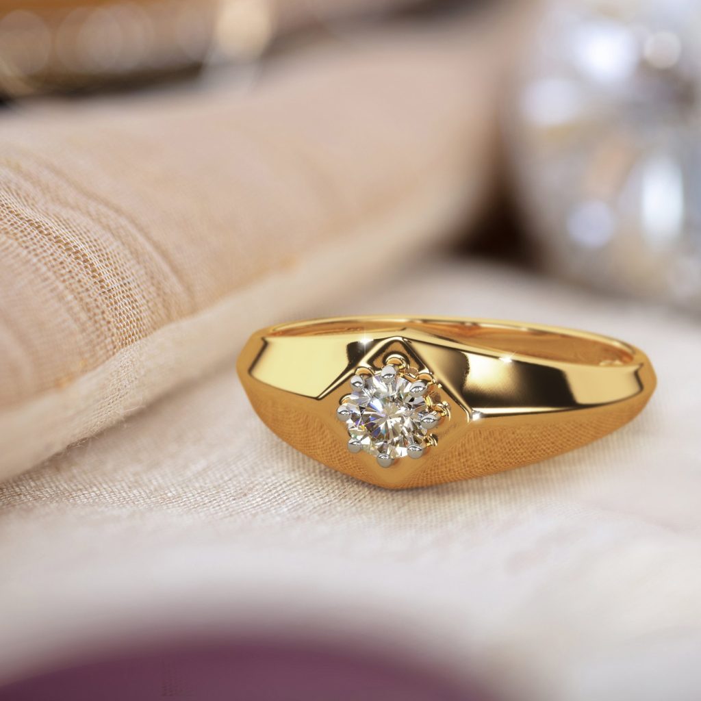 solitaire diamond ring